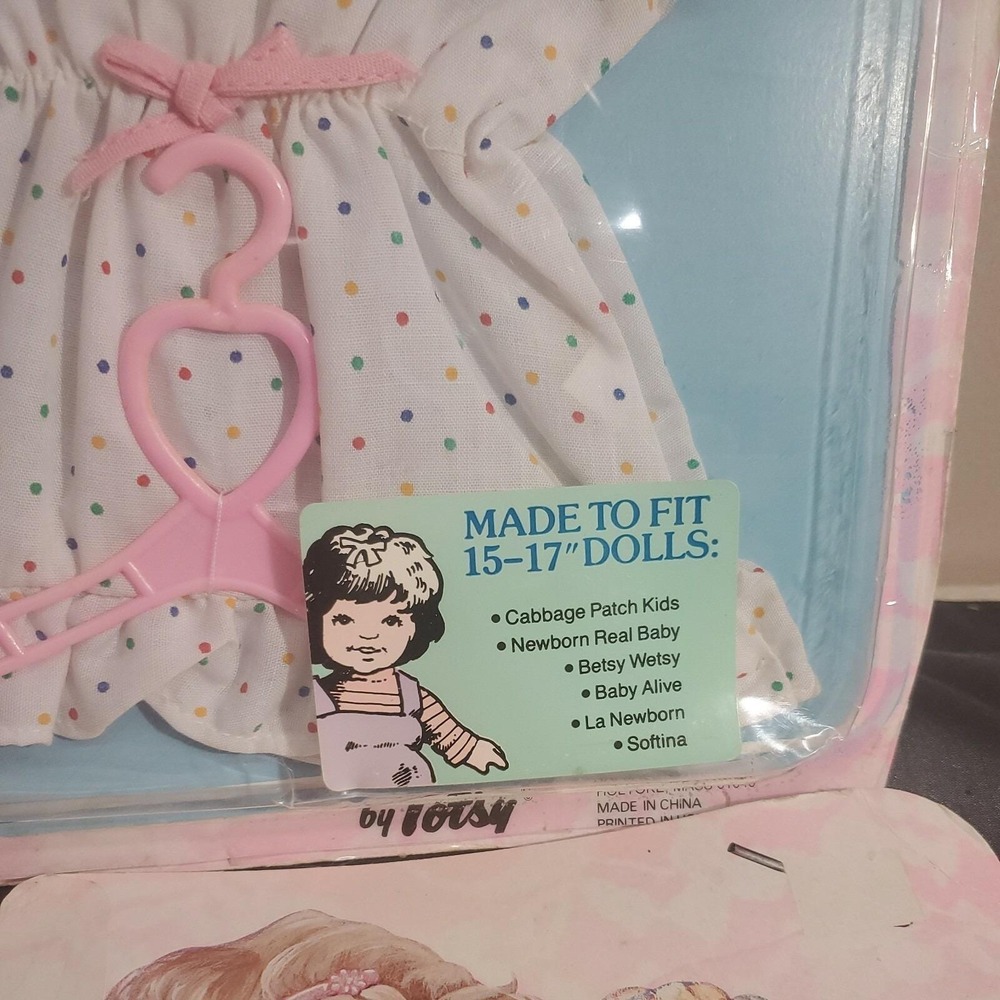 Totsy That's My Baby Duo Fashions Swimsuits 15" - 17" Doll Clothes cpk Vintage - Picture 3 of 6